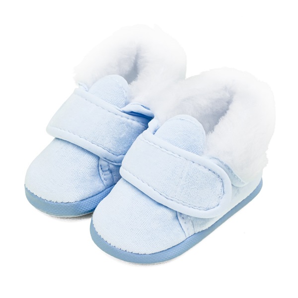 Baby winter booties New Baby blue 0-3 m, size 0-3 m