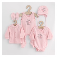 New Baby Classic 5-Piece Maternity Set Pink, size 62 (3-6m)
