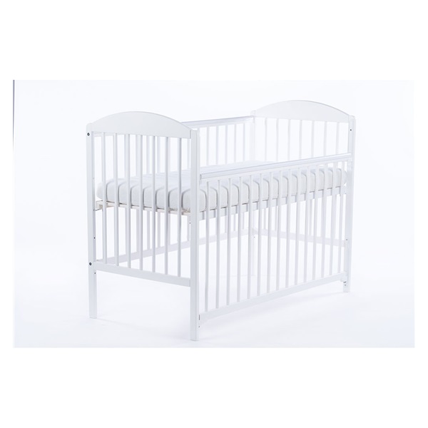 Drewex LULAYA cot with pull-down sidewall white