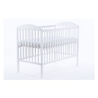 Drewex LULAYA cot with pull-down sidewall white