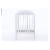 Drewex LULAYA cot with pull-down sidewall white