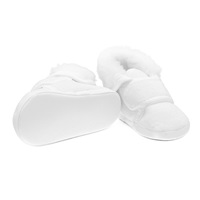 New Baby 0-3 m boy winter christening slippers, size 0-3 m