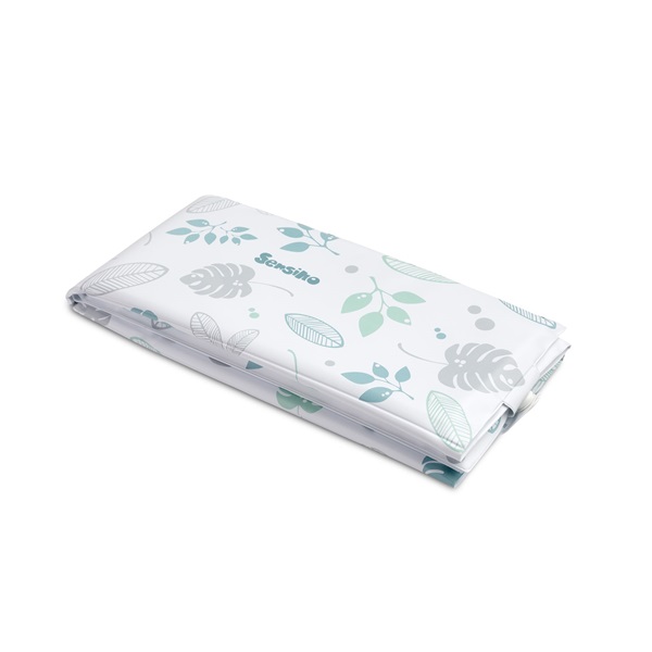 Travel changing mat Sensillo Floral blue