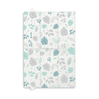 Travel changing mat Sensillo Floral blue