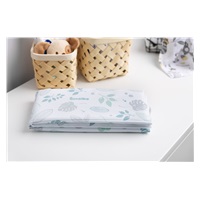 Travel changing mat Sensillo Floral blue