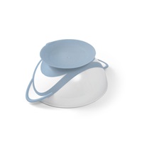 Baby bowl with suction cup and spoon Baby Ono white-blue