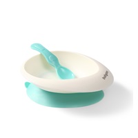 Bowl with suction cup and spoon Baby Ono mint