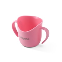 Ergonomic cup Baby Ono FLOW pink