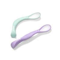 Baby Ono flexible spoon 2pcs purple, green