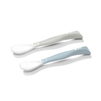 Baby Ono flexible spoon 2pcs grey, blue