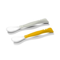 Baby Ono flexible spoon 2pcs grey, yellow