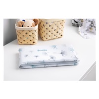 Travel changing mat Sensillo Botanical blue