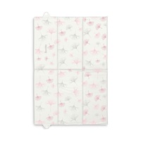 Travel changing mat Sensillo Botanical pink