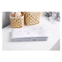 Travel changing mat Sensillo Botanical pink