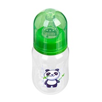 Akuku 125 ml panda bottle green