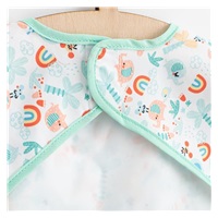 Baby bib-apron New Baby 42x35 green