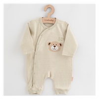 4-Piece Organic Cotton Baby Gift Set New Baby Beige, size 0-3 m