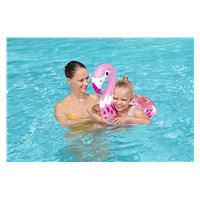 Bestway Inflatable Glitter Circle for Kids 61x61cm Flamingo
