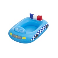 Children's inflatable boat with sound Bestway Police 97x74 cm