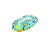 Inflatable boat for kids Bestway Fish 119x79 cm