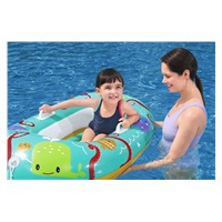 Inflatable boat for kids Bestway Fish 119x79 cm