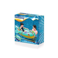 Inflatable boat for kids Bestway Fish 119x79 cm