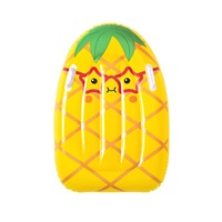 Inflatable children's lounger with handles Bestway Ananas 84cm x 56cm