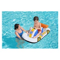 Inflatable children‘s water car with handle Bestway 110x75 cm