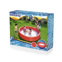 Inflatable children‘s pool Bestway 183x33 cm red