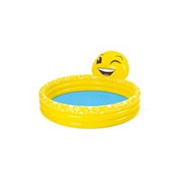 Inflatable children's pool with water fountain Bestway Smiley