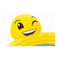 Inflatable children‘s pool with water fountain Bestway Smiley