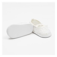 Baby lace ballet flats New Baby beige 0-3 m, size 0-3 m