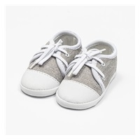 Baby sneakers New Baby jeans grey 0-3 m, size 0-3 m