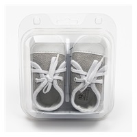 Baby sneakers New Baby jeans grey 6-12 m, size 6-12 m