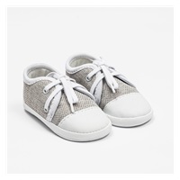 Baby sneakers New Baby jeans grey 12-18 m, size 12-18 m