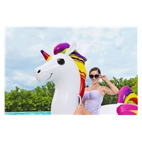 Children‘s inflatable Unicorn boat Bestway 224x164 cm