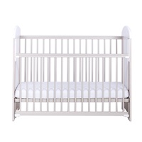 Drewex Giraffe cot with pull-down sidewall natural