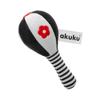 Children‘s sensory contrast toy with rattle Akuku Stick