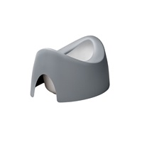 Children's double-sided ergonomic potty with spout Teggi grey