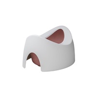 Children's double-sided ergonomic potty with spout Teggi white