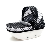 New Baby COMFORT doll stroller white and black