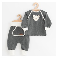 Baby sweatpants and sweatshirt New Baby Sebastian grey, size 56 (0-3m)