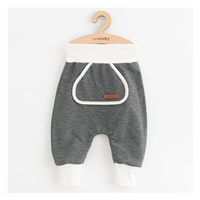 Baby sweatpants and sweatshirt New Baby Sebastian grey, size 56 (0-3m)