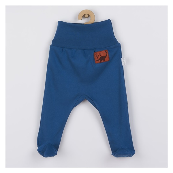 Baby cotton half-socks Nicol Ivo blue, size 86 (12-18m)