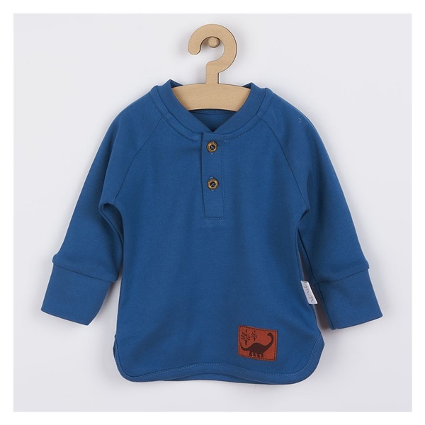 Baby cotton T-shirt Nicol Ivo blue, size 68 (4-6m)