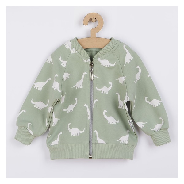 Baby sweatshirt Nicol Ivo green, size 74 (6-9m)