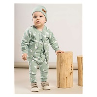 Baby sweatshirt Nicol Ivo green, size 74 (6-9m)