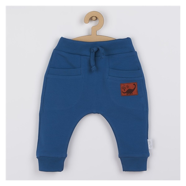 Baby sweatpants Nicol Ivo blue, size 56 (0-3m)