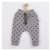 Baby sweatpants Koala Dots grey, size 62 (3-6m)