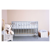 New Baby crib LILLY grey